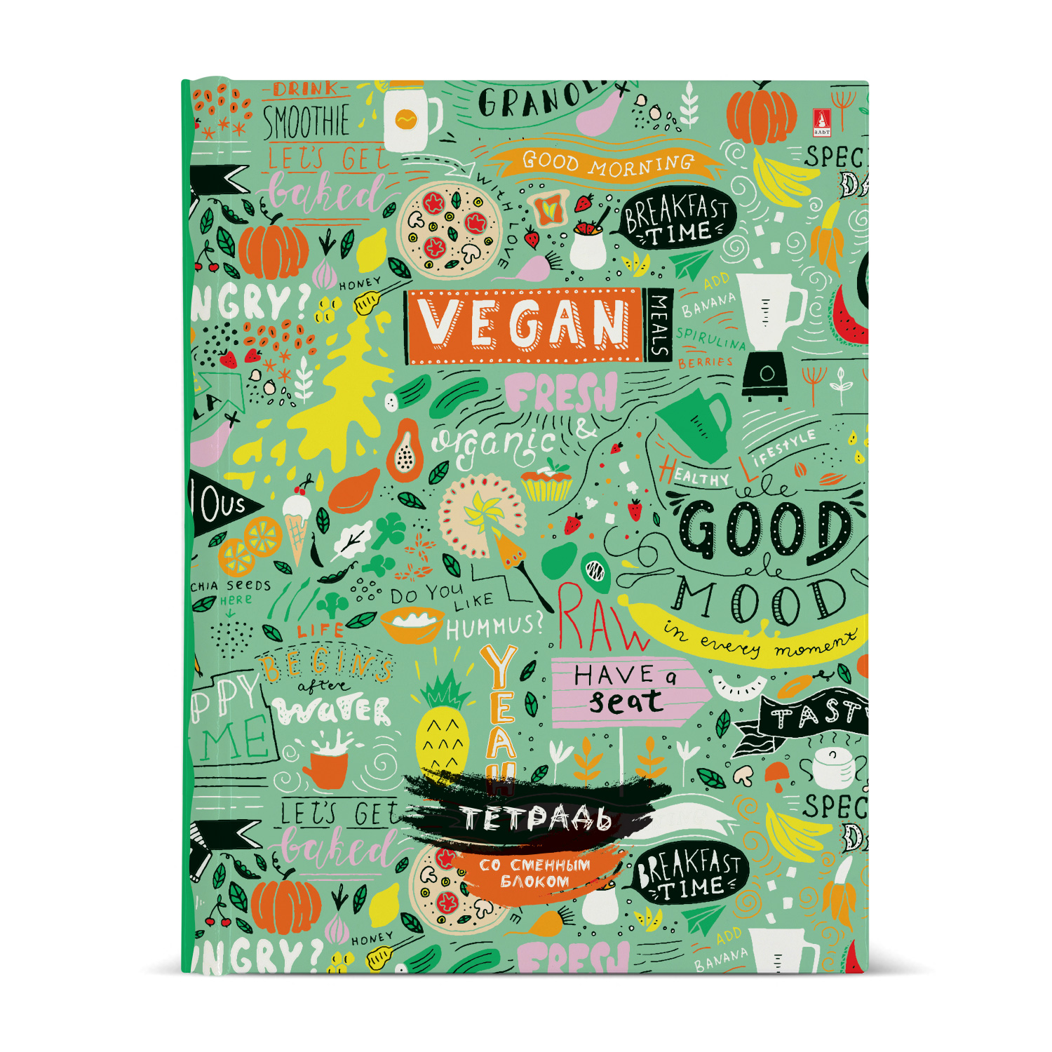 

Тетрадь общая в клетку Альт Vegan 7-160-081/101, 48 л., 1 шт.