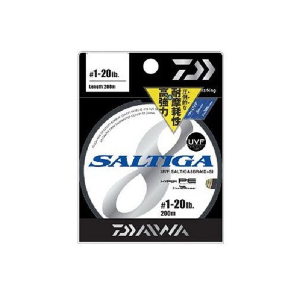 Леска плетеная Daiwa UVF Saltiga 8+Si #0.8-16lb-200m (57833)