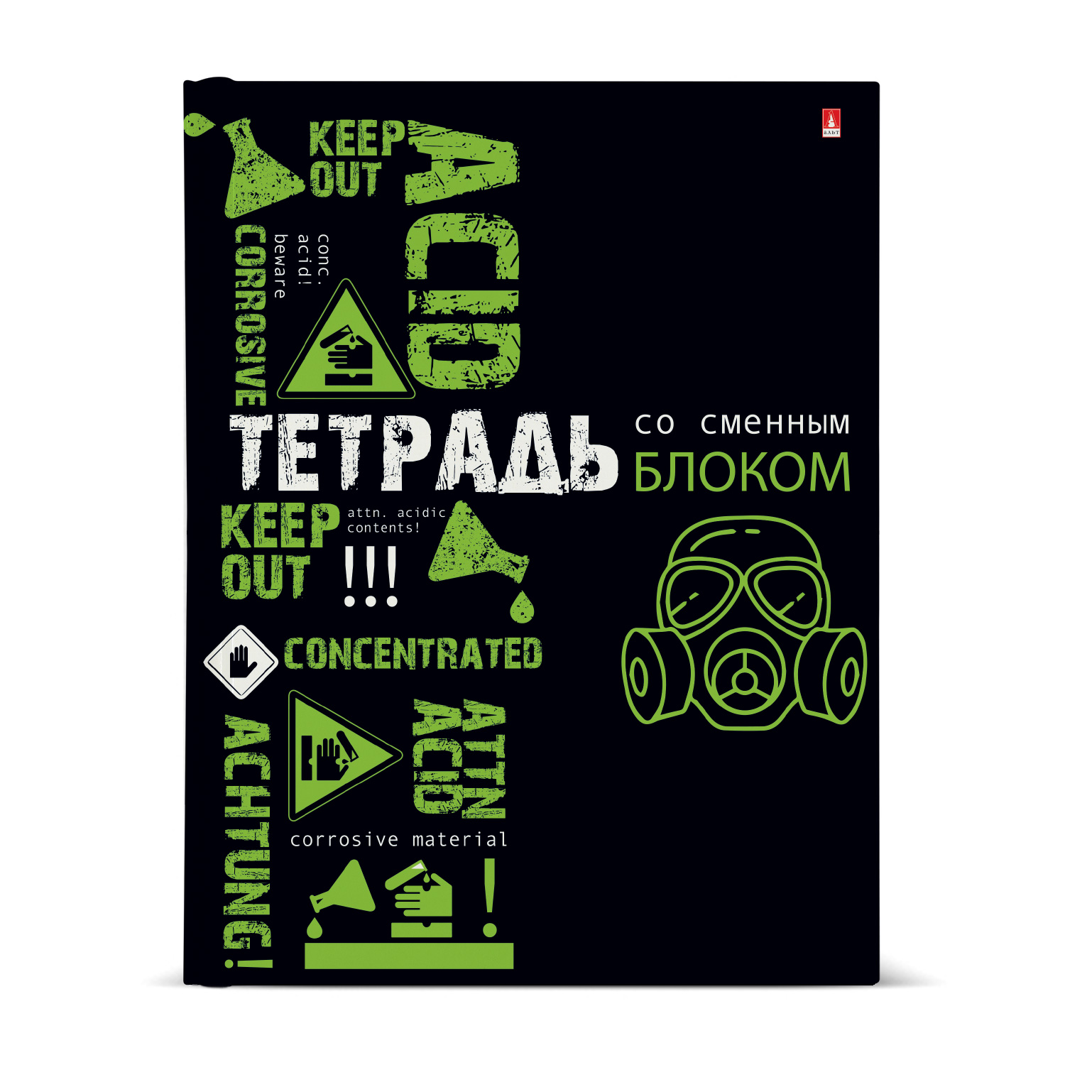 

Тетрадь общая в клетку Альт Attention 7-160-081/113, 48 л., 1 шт.