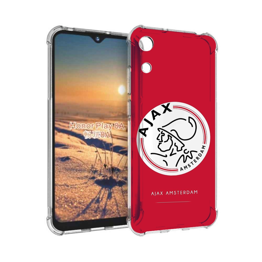 

Чехол бампер MyPads фк аякс амстердам для Honor 8A, Прозрачный, Tocco