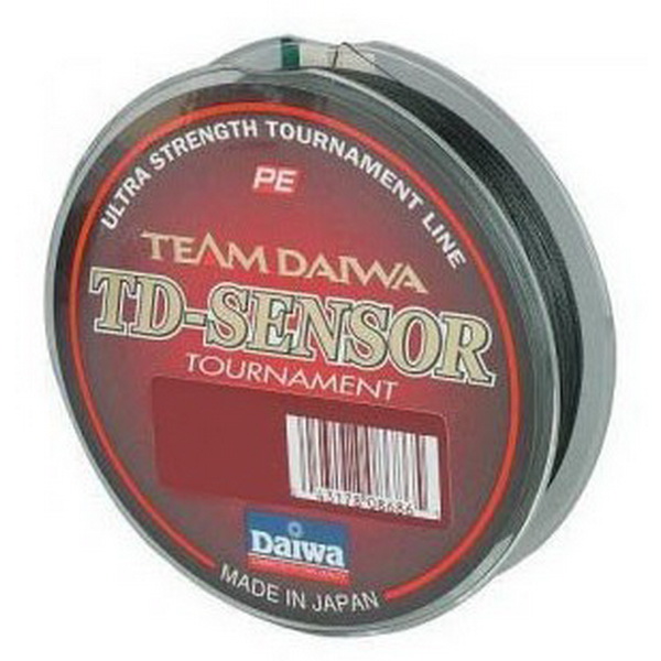 

Леска плетеная Daiwa Td Sensor Tournament 50 LB - 150 M / Black (22987), Черный, TD Sensor Tournament