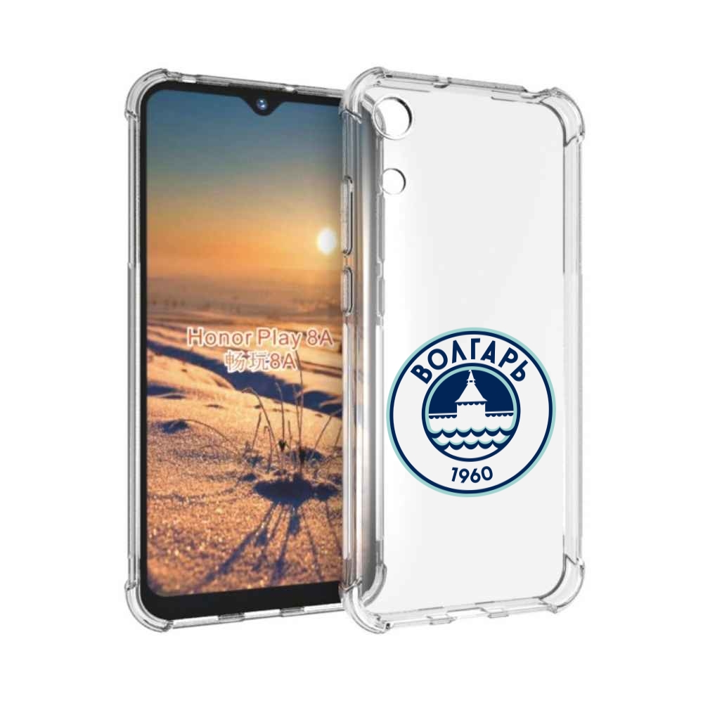 

Чехол бампер MyPads фк волгарь астрахань для Honor 8A, Прозрачный, Tocco