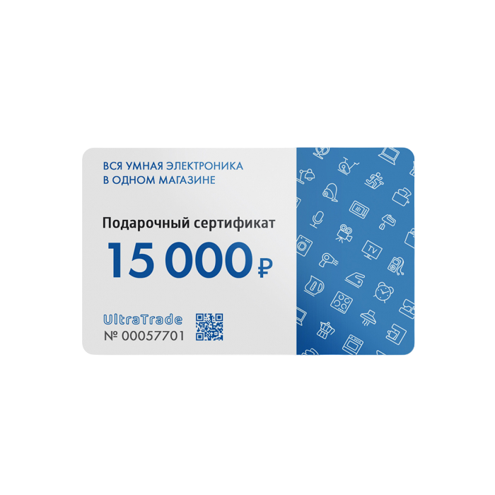

ULTRA TRADE Подарочная карта 15000 руб., Подарочная карта 15000 руб.