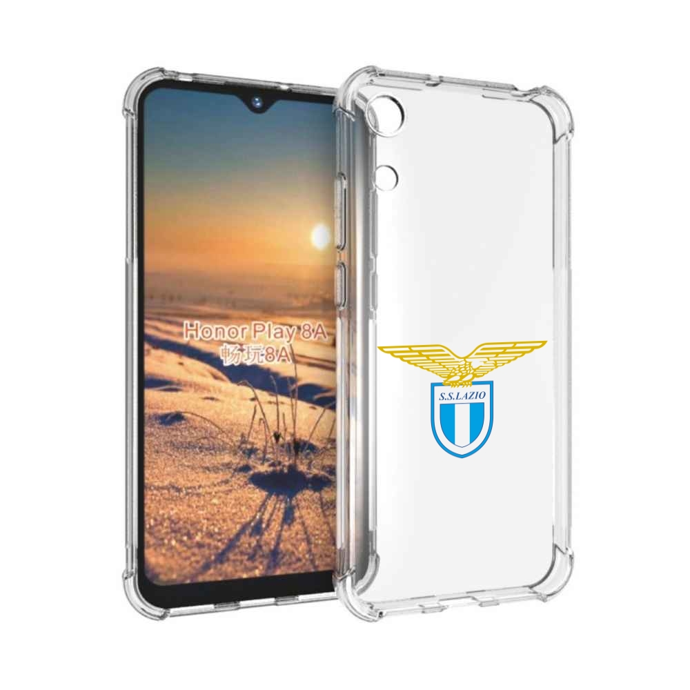 

Чехол бампер MyPads фк лацио для Honor 8A, Прозрачный, Tocco