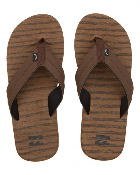 

Вьетнамки мужские Billabong W5FF34-BIP1 коричневые 40 RU