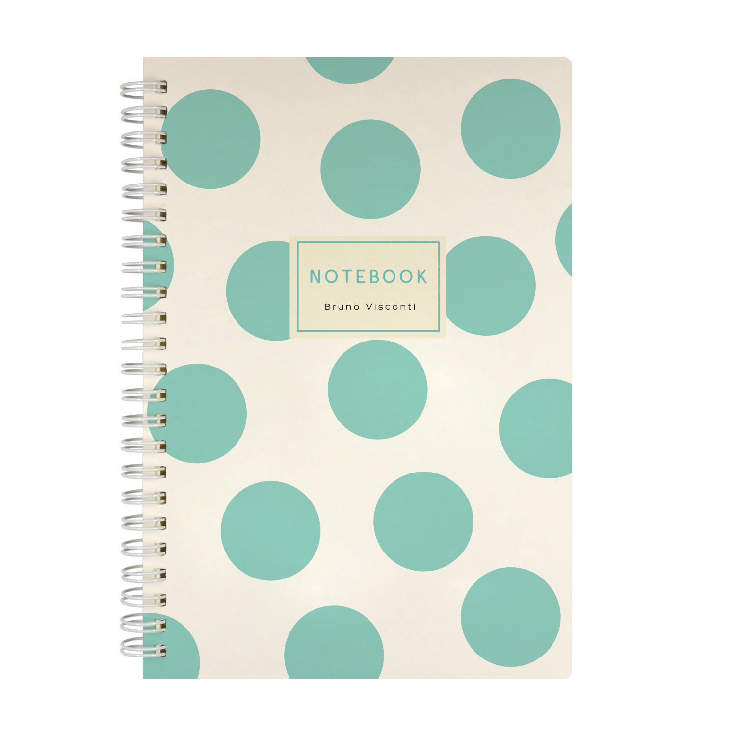 

Тетрадь общая в клетку Bruno Visconti Mint polka dots 7-60-201/16, 60 л., 1 шт.