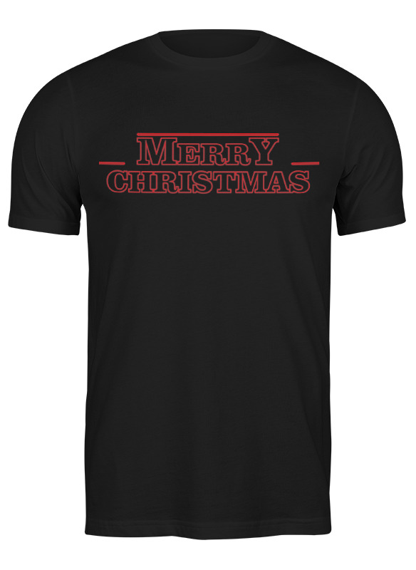 

Футболка мужская Printio Merry x-mas черная XL, Черный, Merry x-mas