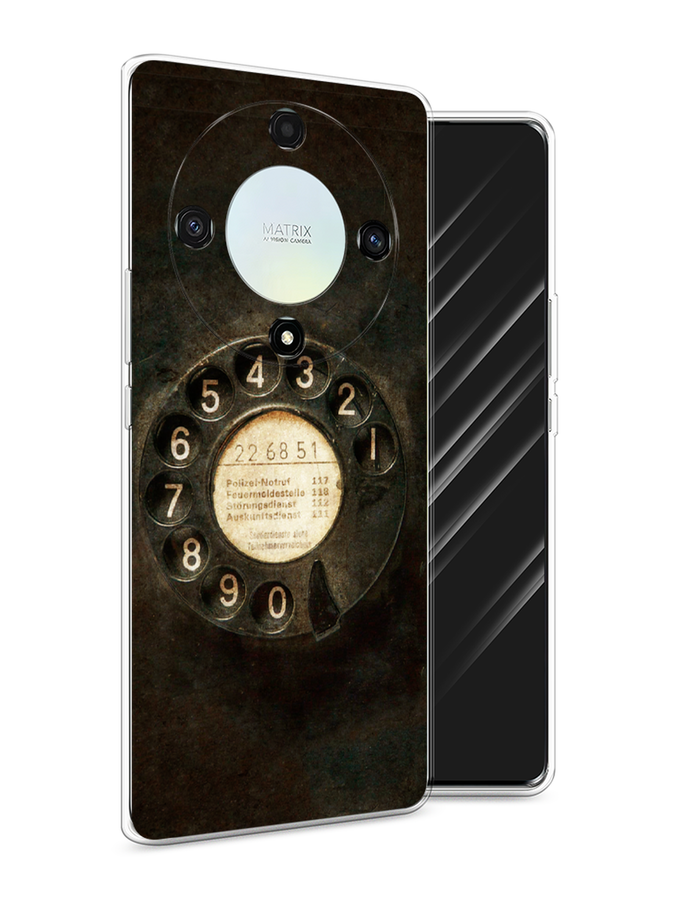 

Чехол Awog на Honor X9A "Старинный телефон", Коричневый;бежевый;черный, 6120850-5