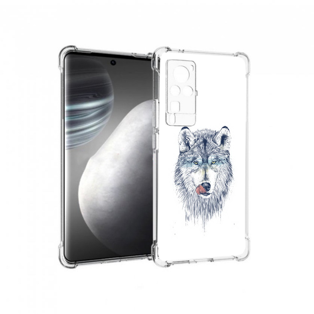 

Чехол MyPads Tocco для Vivo X60 pro голодгый волк (PT226972.385.292), Прозрачный, Tocco