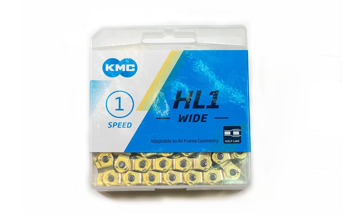 

Цепь KMC HL1 (100 звеньев) 1ск (золотой)