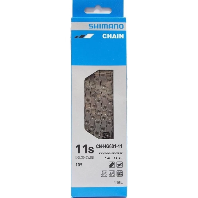 

Цепь SHIMANO HG601 (116 звеньев) 11 ск.