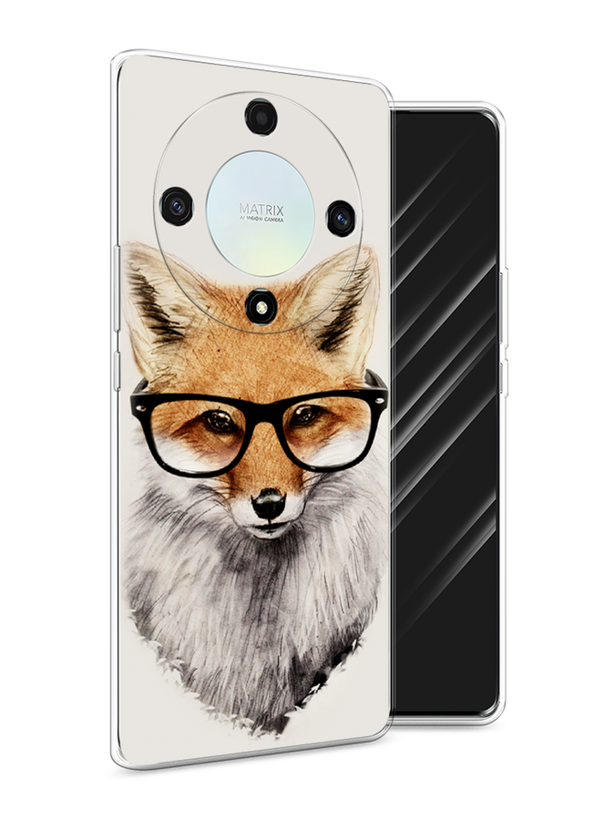 

Чехол Awog на Honor X9A "Лиса в очках", Бежевый, 6120850-10