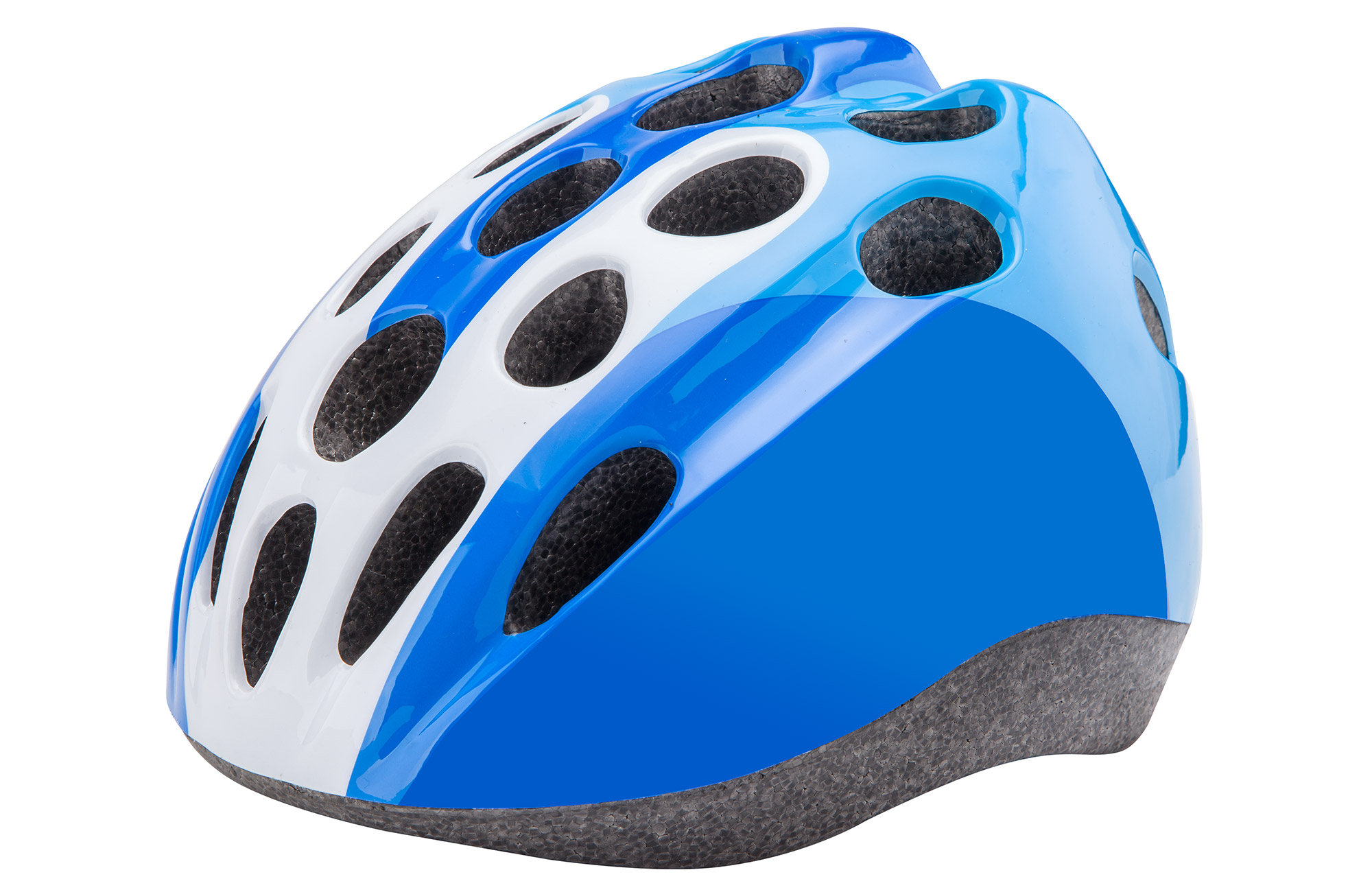 Шлем защитный STELS HB5-3 р.M (бело-синий)