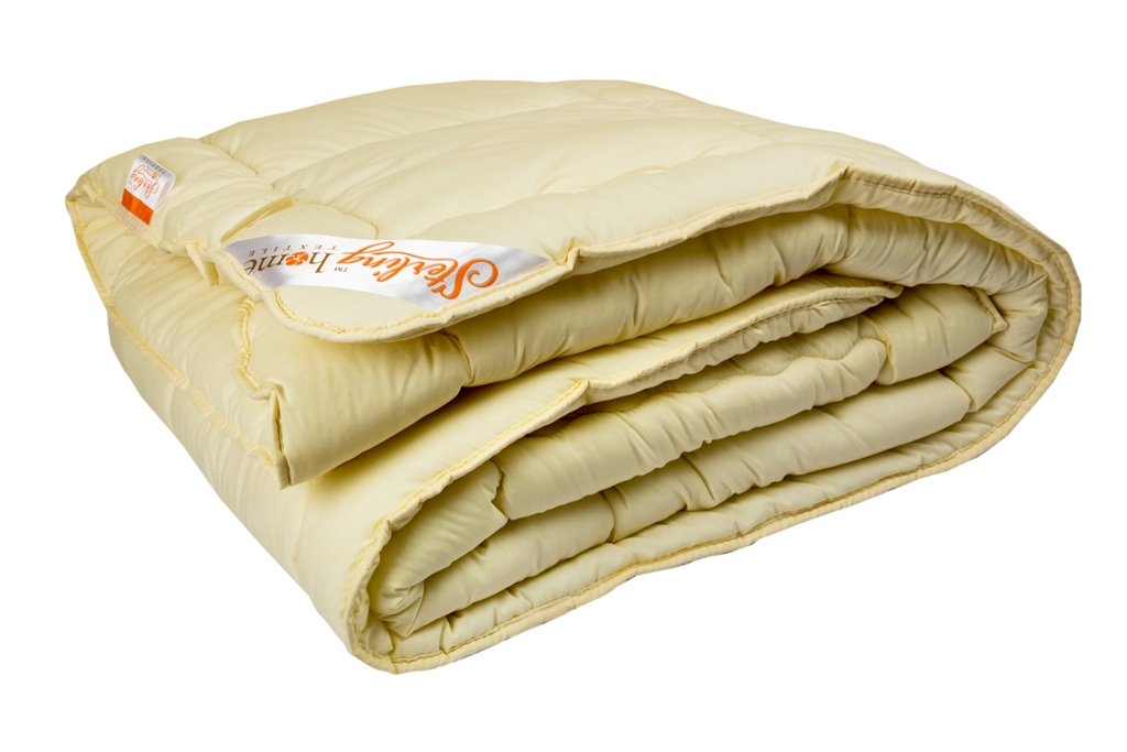 фото Одеяло лебяжий пух- искусственный "весна-осень" 170x205, 2-х спальное sterling home textile