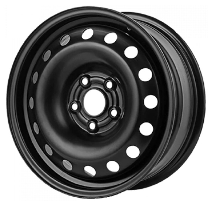 Диск колесный штампованный TREBL 7710 6x15 5x105 ET39 d56,6 Black AVEO NEW/CRUZE