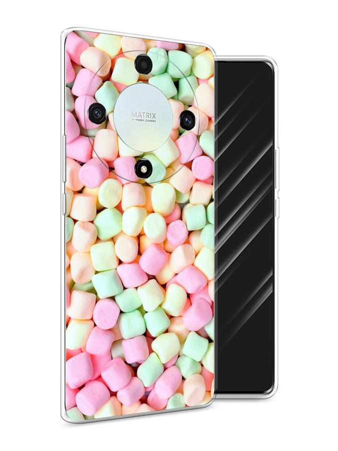 

Чехол Awog на Honor X9A "Marshmallows", Зеленый;желтый;розовый, 6120850-10