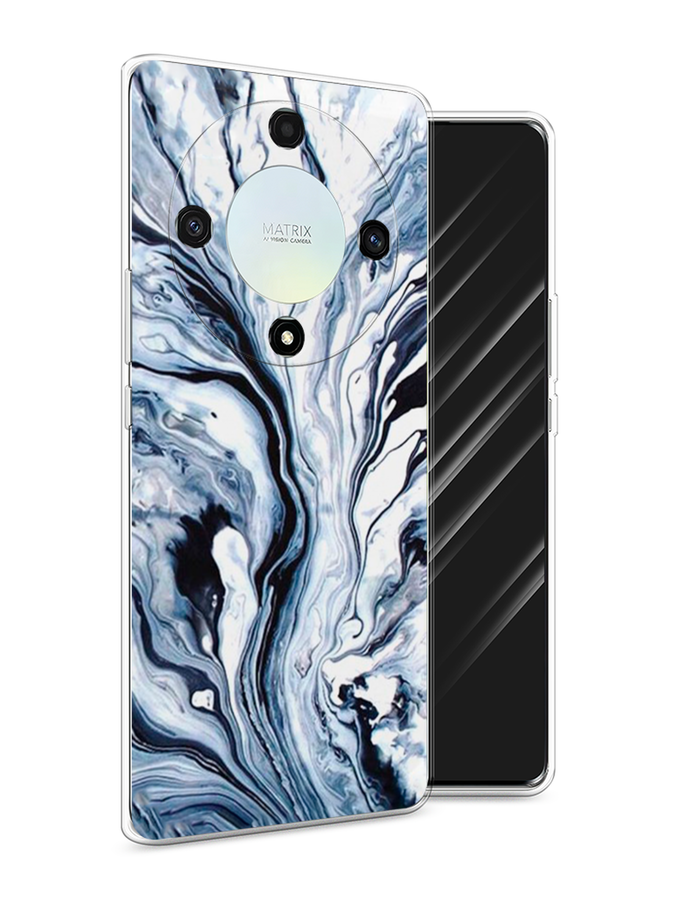 

Чехол Awog на Honor X9A "Голубой минерал мрамор", 6120850-3