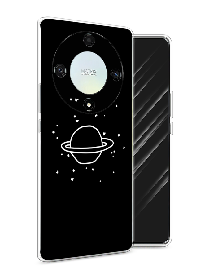 

Чехол Awog на Honor X9A "Дудл Юпитера", Белый;черный, 6120850-4