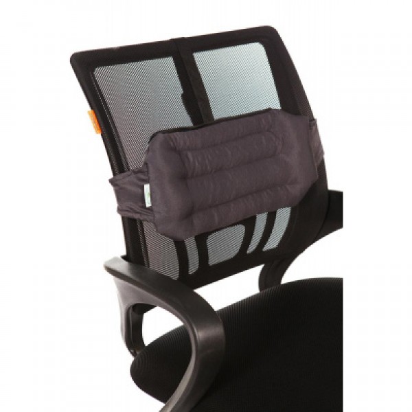 фото Подушка под спину для офисного кресла умный текстиль