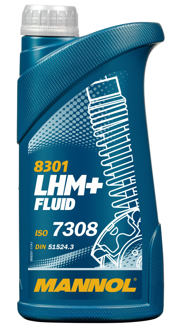 Жидкость для ГУРа и сервоприводов MANNOL 8301 LHM+, 1 литр.