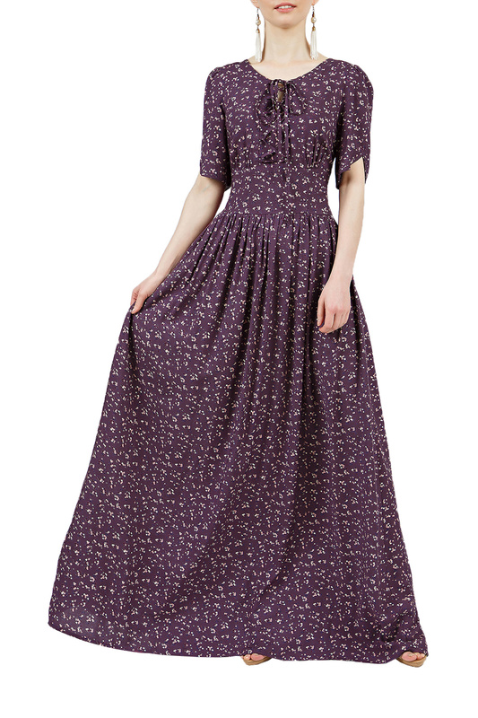 фото Платье женское olivegrey pl000589l(ananda) фиолетовое 52