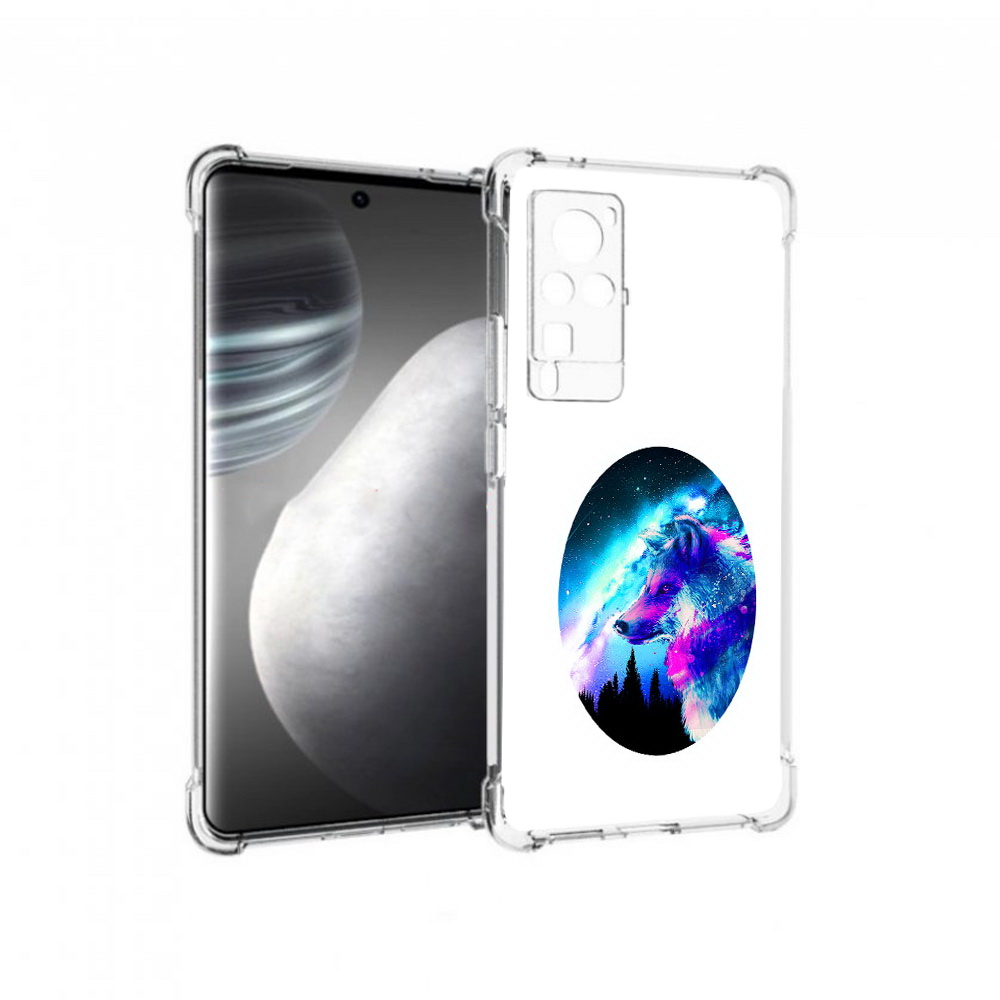 

Чехол MyPads Tocco для Vivo X60 pro голубой волк (PT226972.385.293), Прозрачный, Tocco