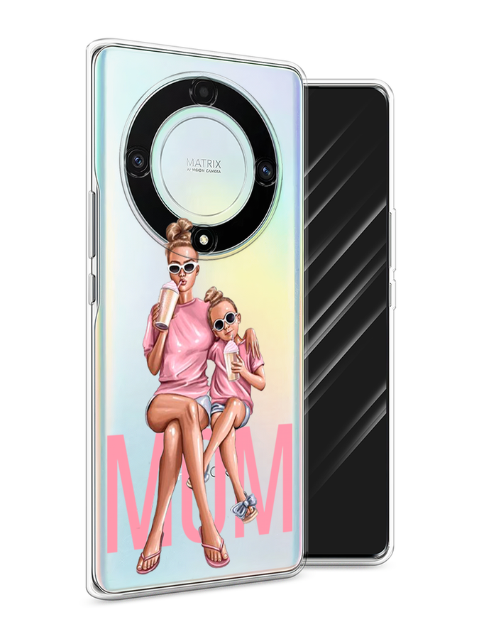 

Чехол Awog на Honor X9A "Lovely mom", Бежевый;розовый;прозрачный, 6120850-7