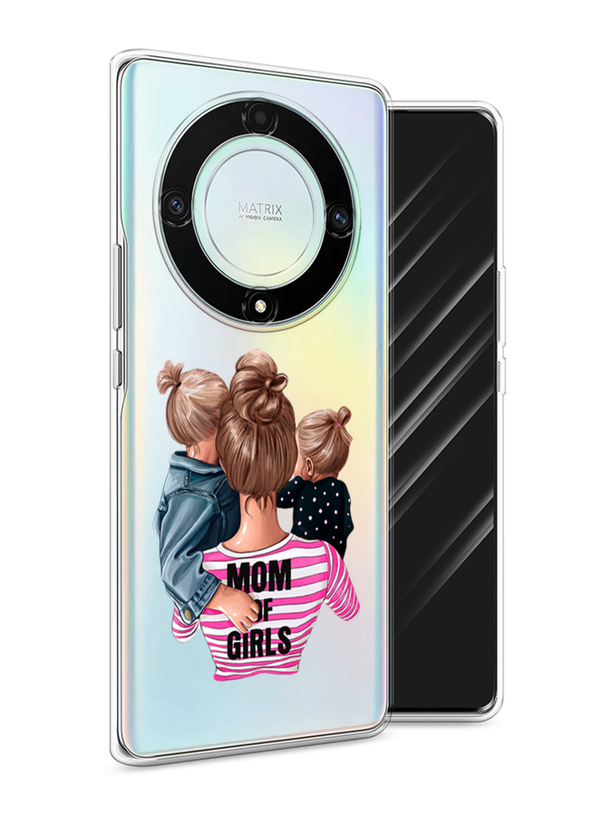 

Чехол Awog на Honor X9A "Mom of Girls", Разноцветный, 6120850-6
