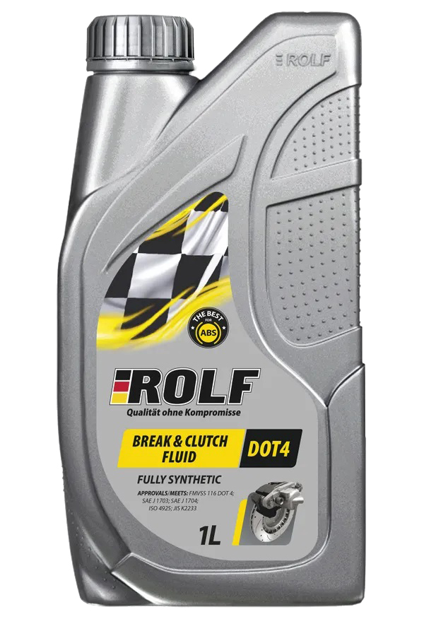 Жидкость тормозная ROLF 800762 Break & Clutch Fluid DOT-4, 1000 мл.