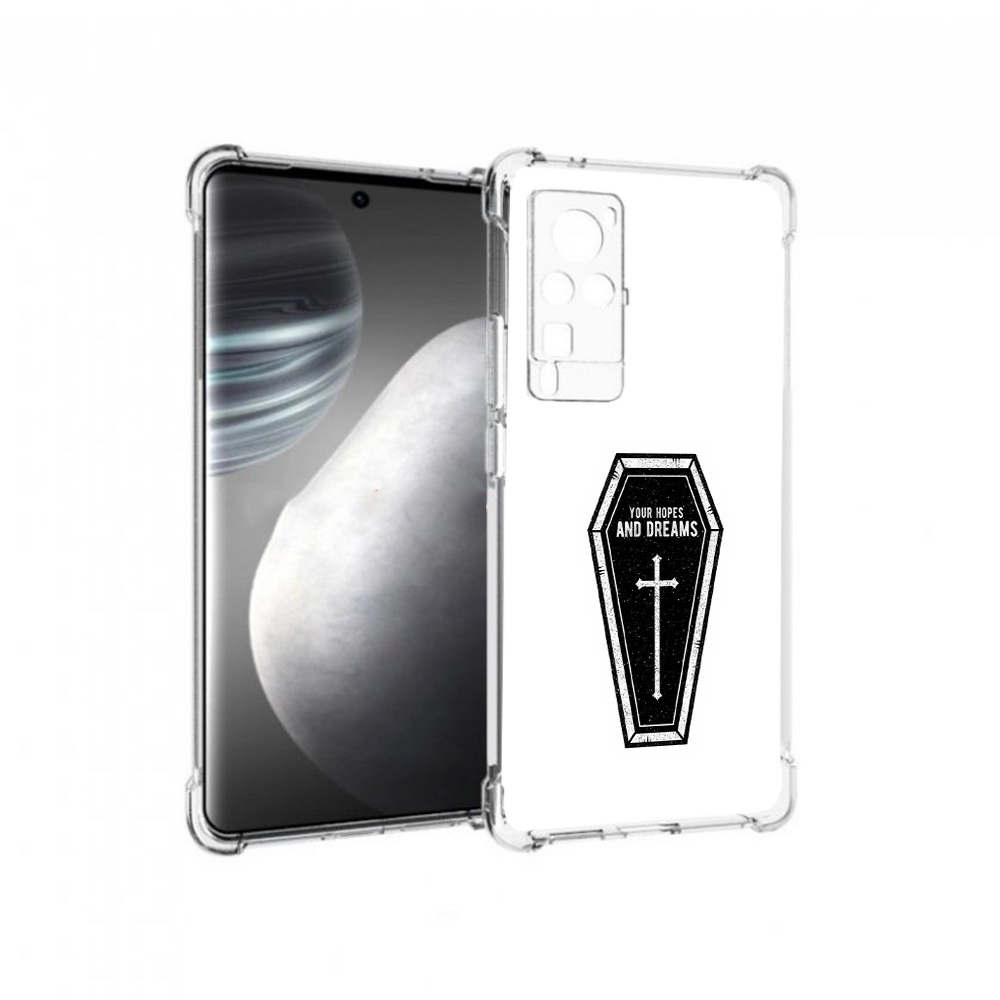 

Чехол MyPads Tocco для Vivo X60 pro гроб с мечтами (PT226972.385.299), Прозрачный, Tocco