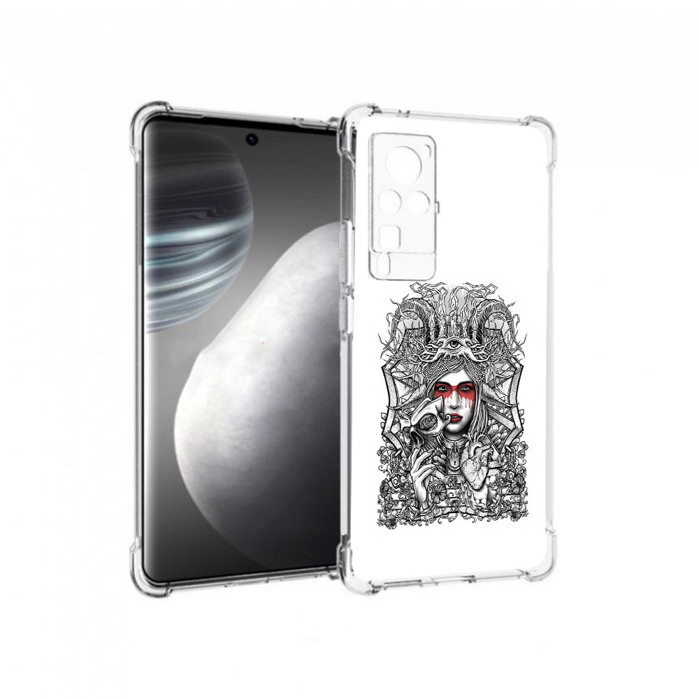 

Чехол MyPads Tocco для Vivo X60 pro грусная девушка (PT226972.385.302), Прозрачный, Tocco