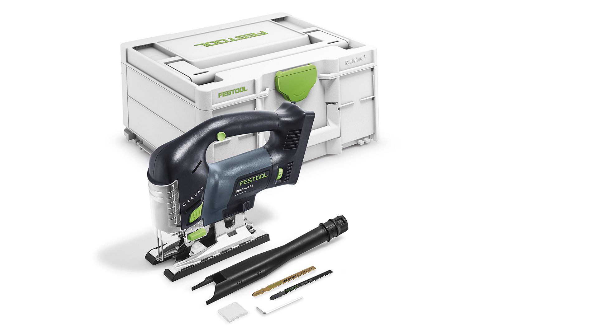 Маятниковый лобзик Festool CARVEX PSBC 420 Li EB-Basic вкладыш пвх для документов 1 комплект прозрачный