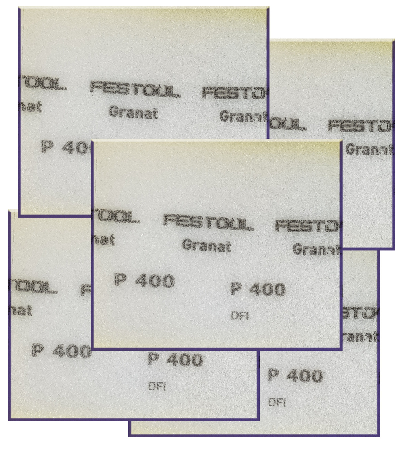 Шлифовальный материал StickFix в рулоне Granat 115x125mm P400 GR SOFT,  5 шт