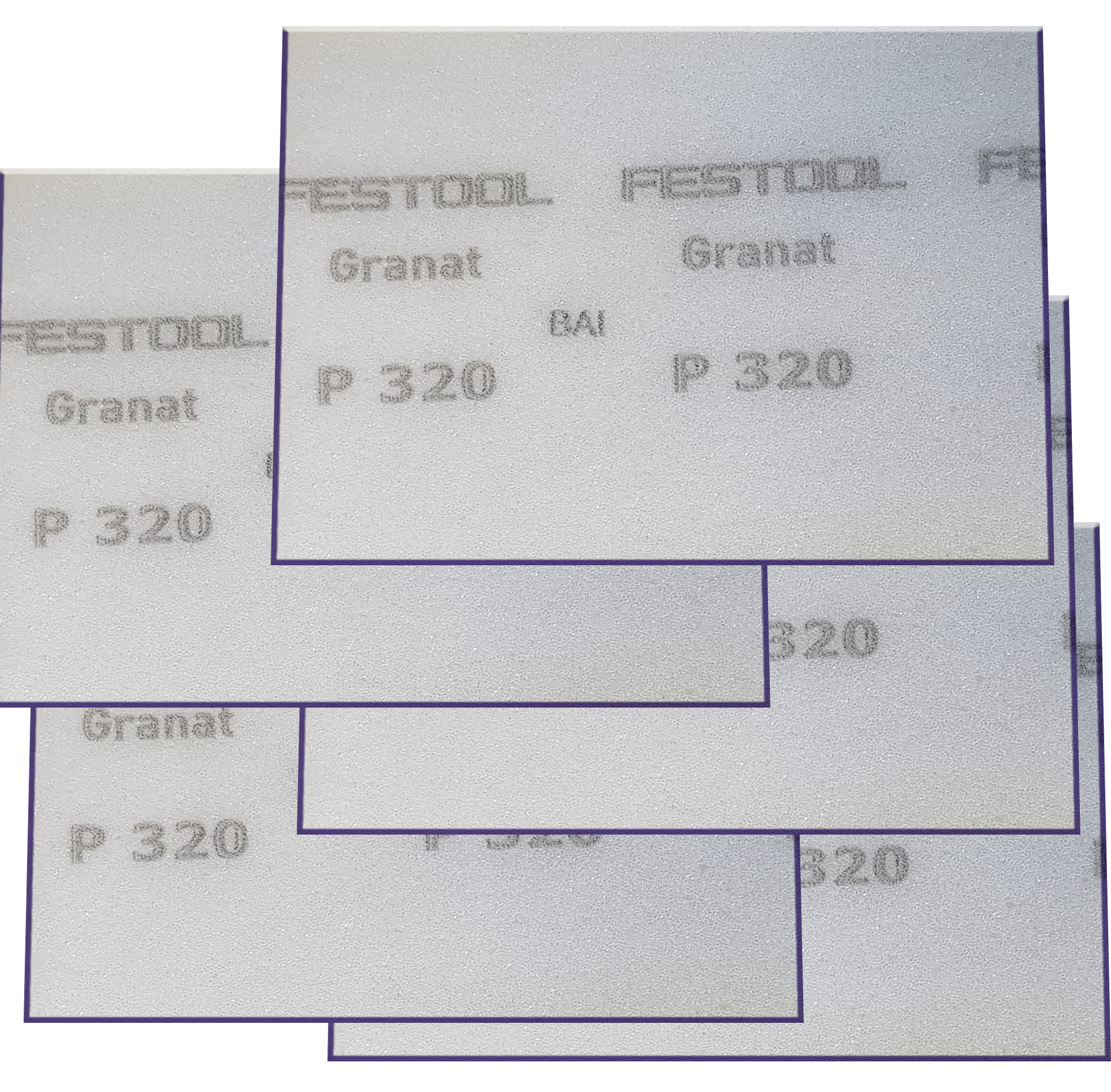 Шлифовальный материал StickFix в рулоне Granat 115x125mm P320 GR SOFT, 5 шт