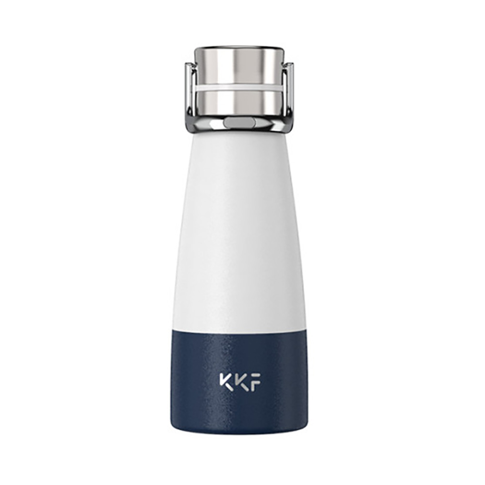 Термобутылка Kiss Kiss Fish Swag Vacuum Bottle Mini сине-белая