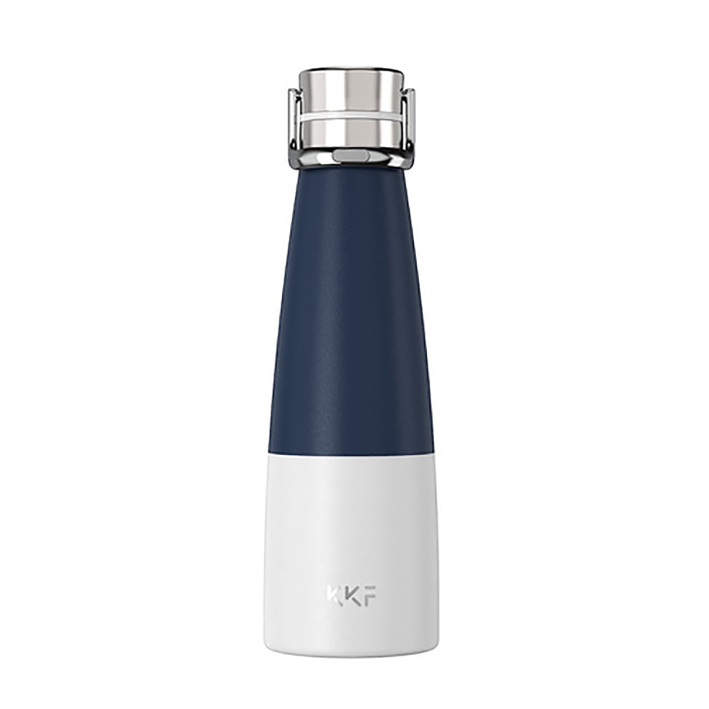 

Термобутылка KissKissFish Swag Vacuum Bottle сине-белая, Синий;белый