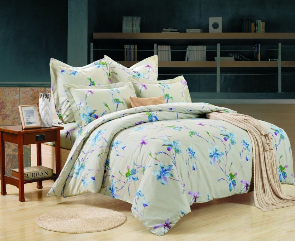 

КПБ сатин печатный C-217 двуспальный, C-217