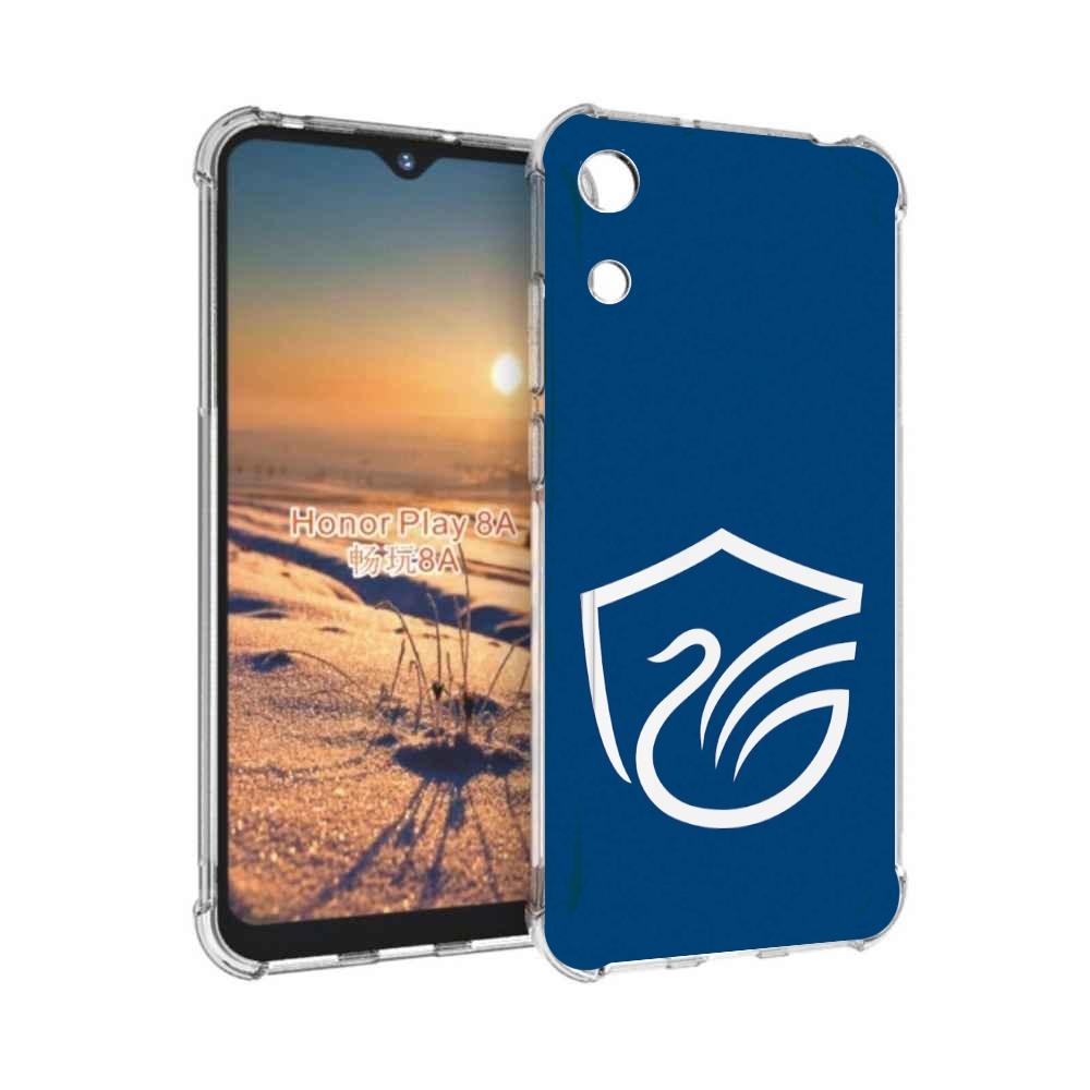 

Чехол бампер MyPads фк олимп долгопрудныи мужской для Honor 8A, Прозрачный, Tocco