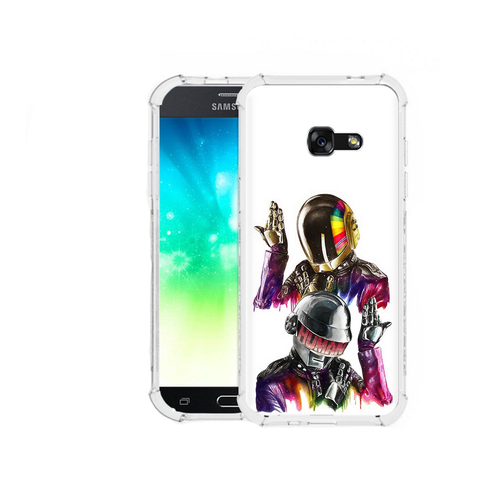 

Чехол MyPads Tocco для Samsung Galaxy A3 (2016) диско космонавты, Прозрачный, Tocco