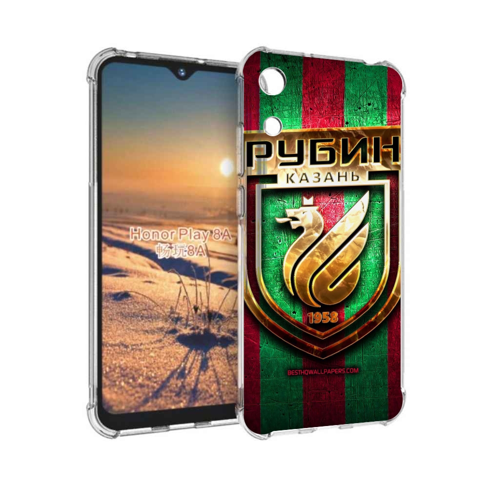 

Чехол бампер MyPads фк рубин казань для Honor 8A, Прозрачный, Tocco