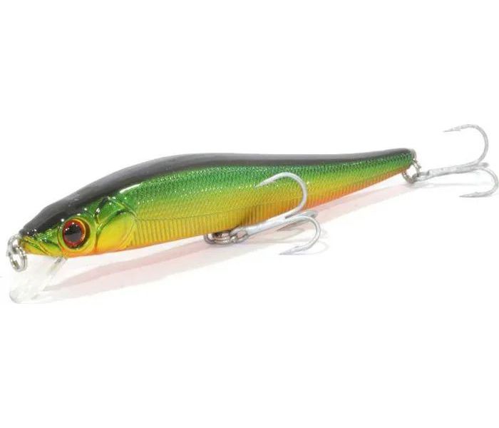 

Воблер Trout Pro Long Minnow 100F / 4 (36467), Зеленый;золотистый, Long Minnow 100F