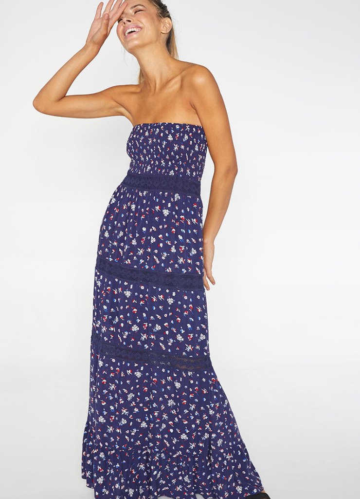 Платье женское YSABEL MORA 67607-21 синее S
