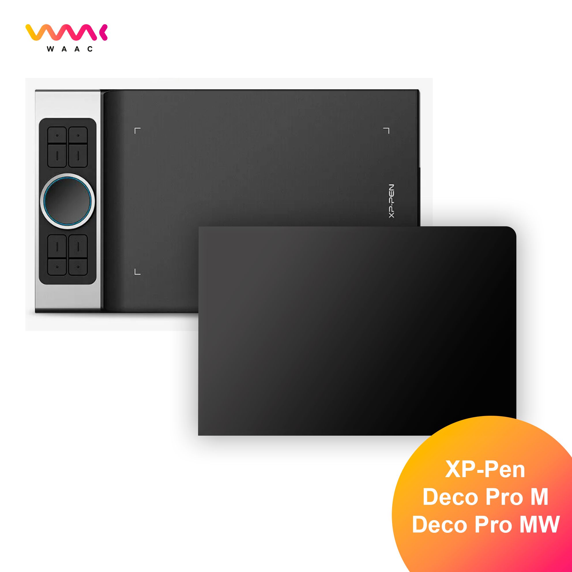 

Защитная пленка WAAC для XP-Pen Deco Pro M/MW, Черный