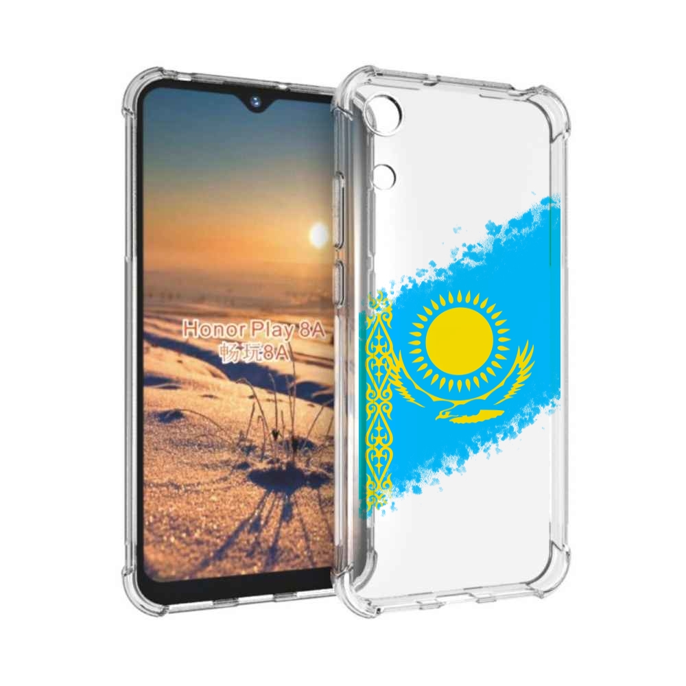 

Чехол бампер MyPads флаг Казахстана для Honor 8A, Прозрачный, Tocco