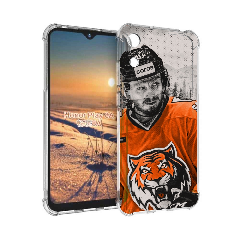 

Чехол бампер MyPads хк амур мужской для Honor 8A, Прозрачный, Tocco