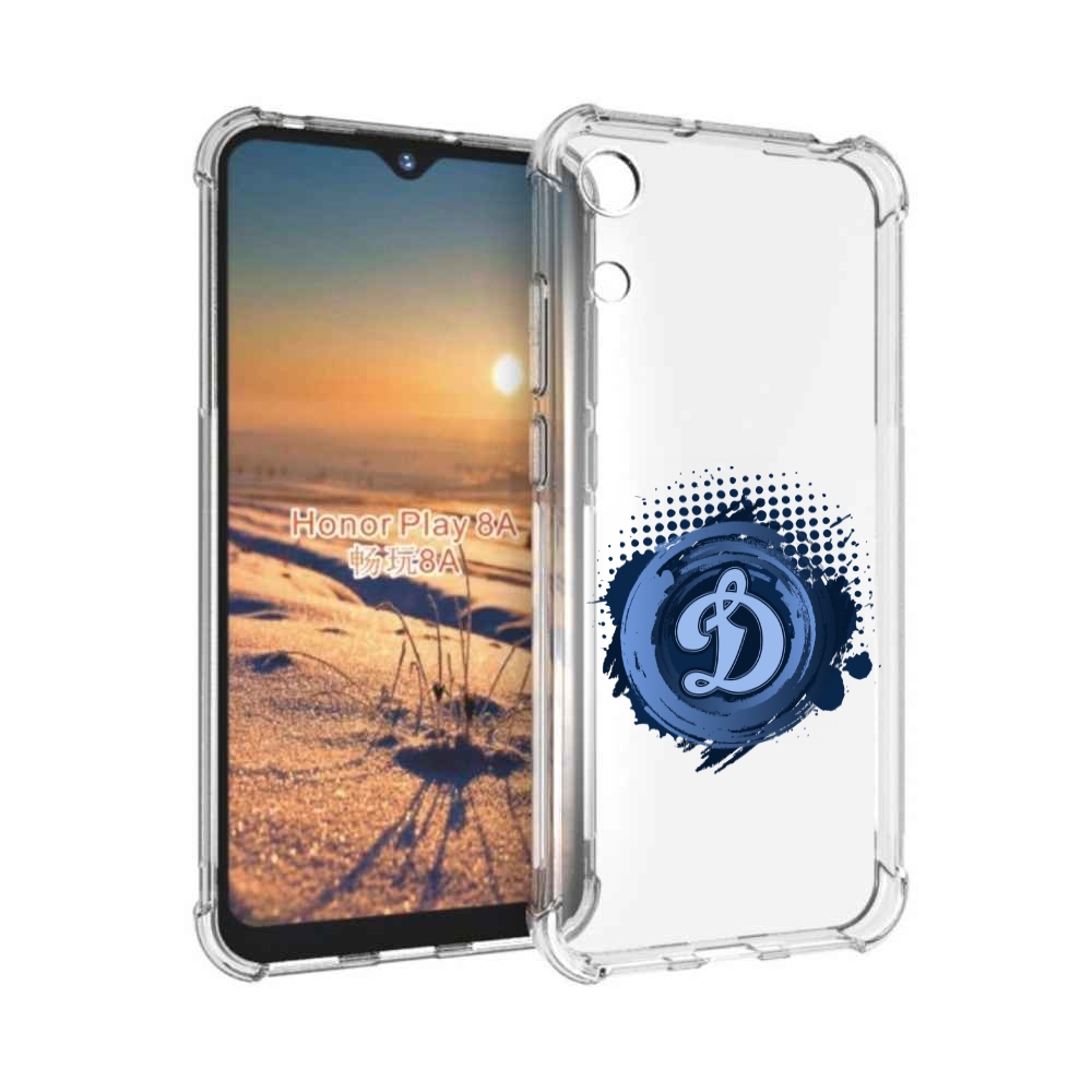 

Чехол бампер MyPads хк динамо москва мужской для Honor 8A, Прозрачный, Tocco