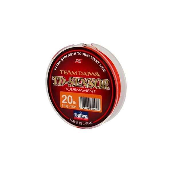 

Леска Daiwa TD Sensonar Tournament 20-150 / Orange (19046), Оранжевый, TD Sensor Tournament