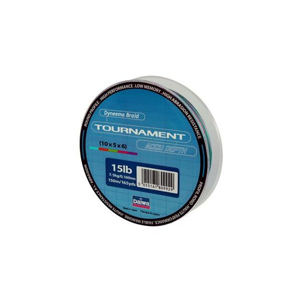 

Леска Daiwa Tournament Accudepth 150-15 (12769), Разноцветный, Tournament Accu Depth