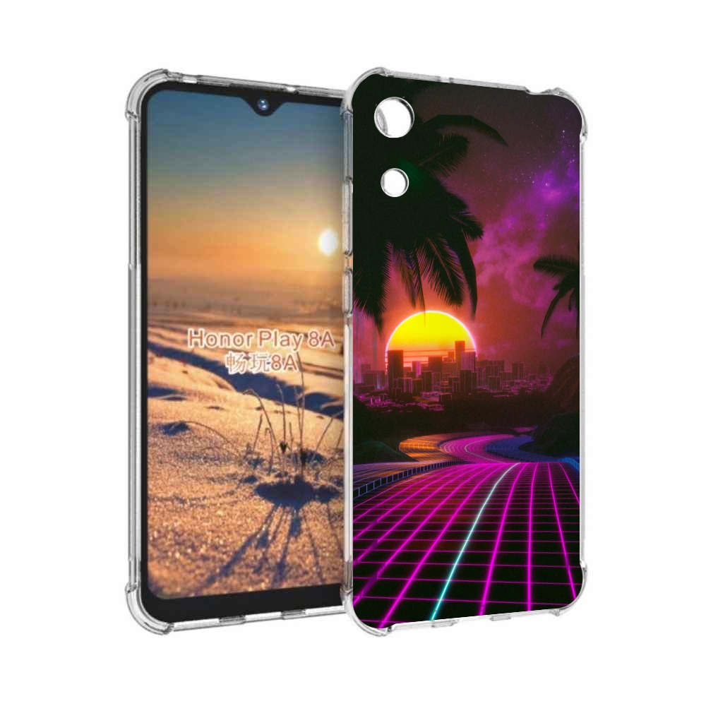 

Чехол бампер MyPads хотлайнмайами 2 для Honor 8A, Прозрачный, Tocco