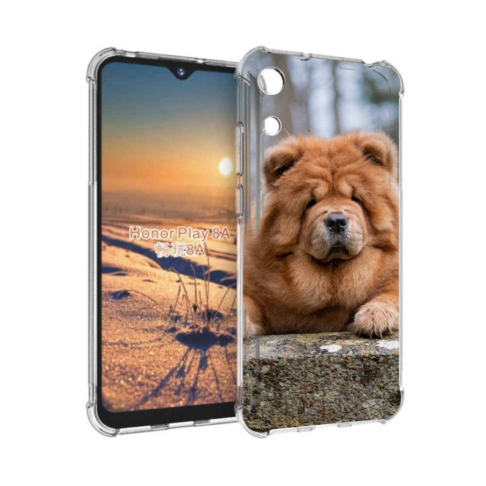 

Чехол бампер MyPads чау чау для Honor 8A, Прозрачный, Tocco